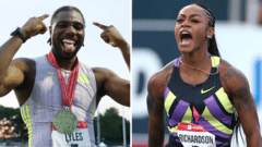 Lyles wins 100m in world-leading 9.79 seconds